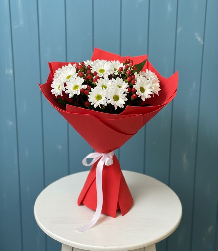 Букет цветов из: Хризантемы во Фряново