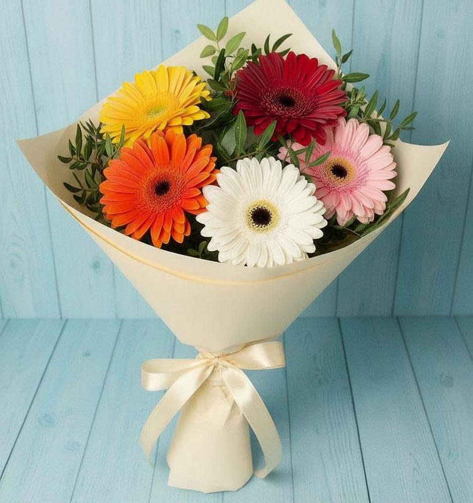 Букет цветов из: Герберы во Фряново