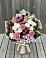 Букет цветов из: Альстромерии, Гвоздики, Розы и Хризантемы во Фряново