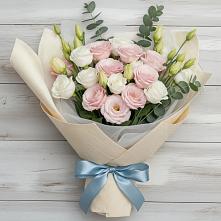 Букет цветов из:  Лизиантусы во Фряново