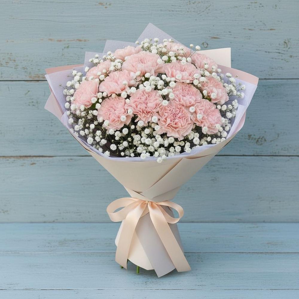 Букет цветов из: Гвоздики во Фряново