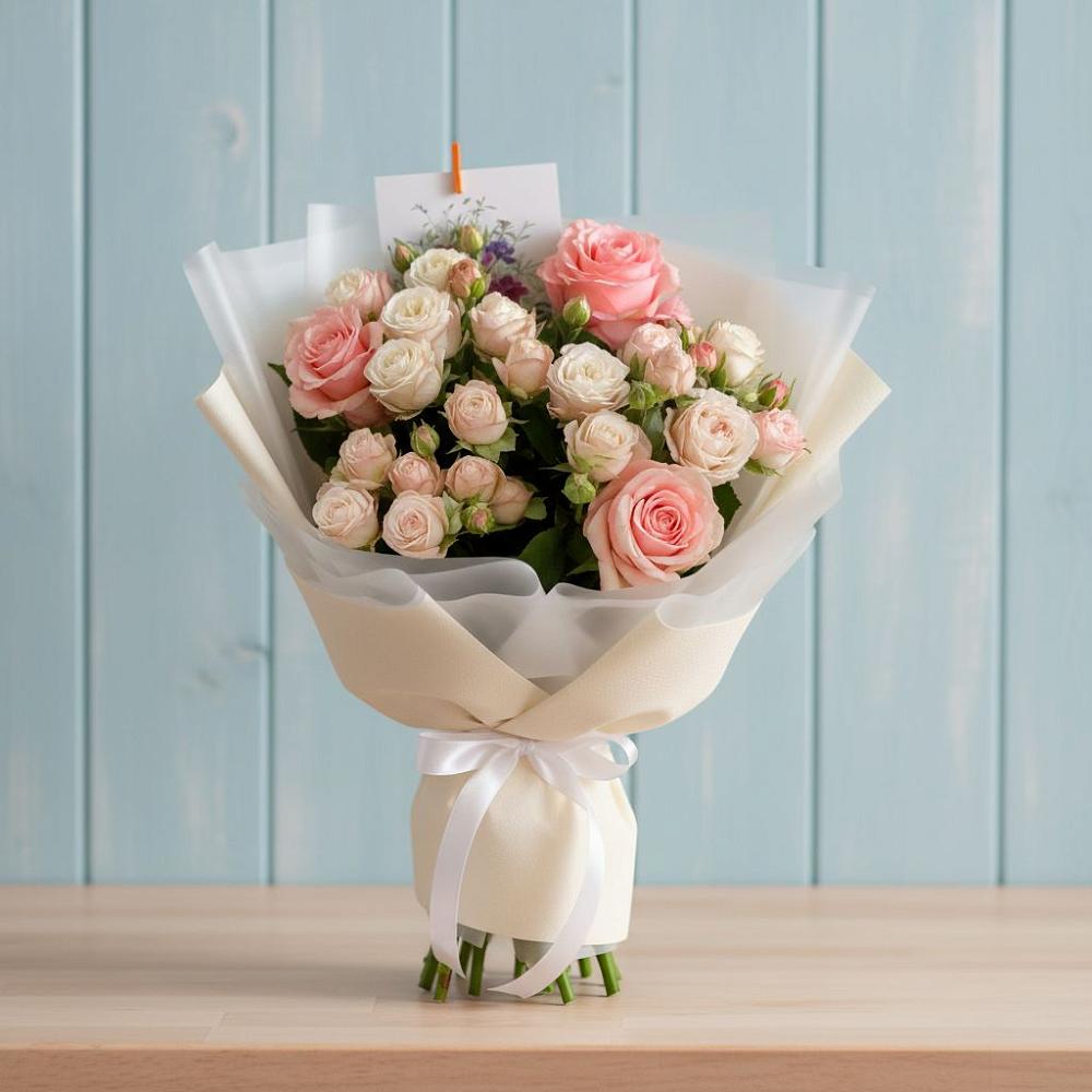 Букет цветов из: Розы во Фряново