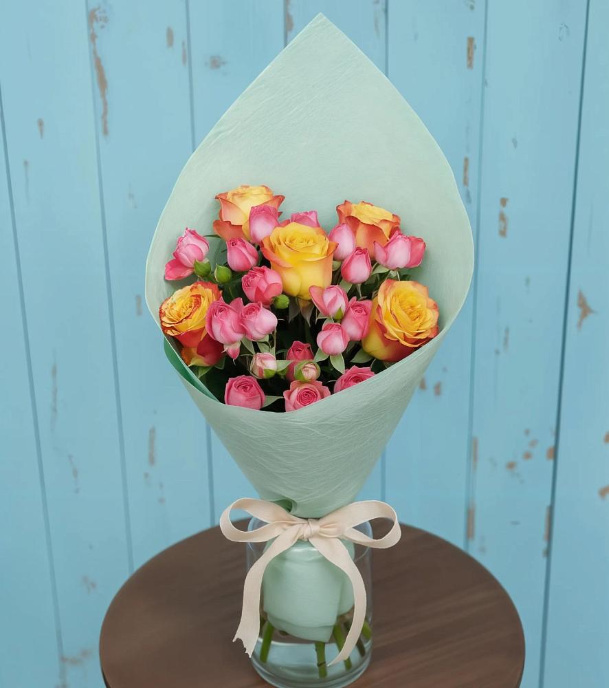 Букет цветов из: Розы во Фряново