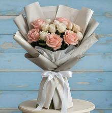 Букет цветов из:  Розы #REPLACE_PRED# Фряново