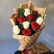 Букет цветов из:  Розы #REPLACE_PRED# Фряново