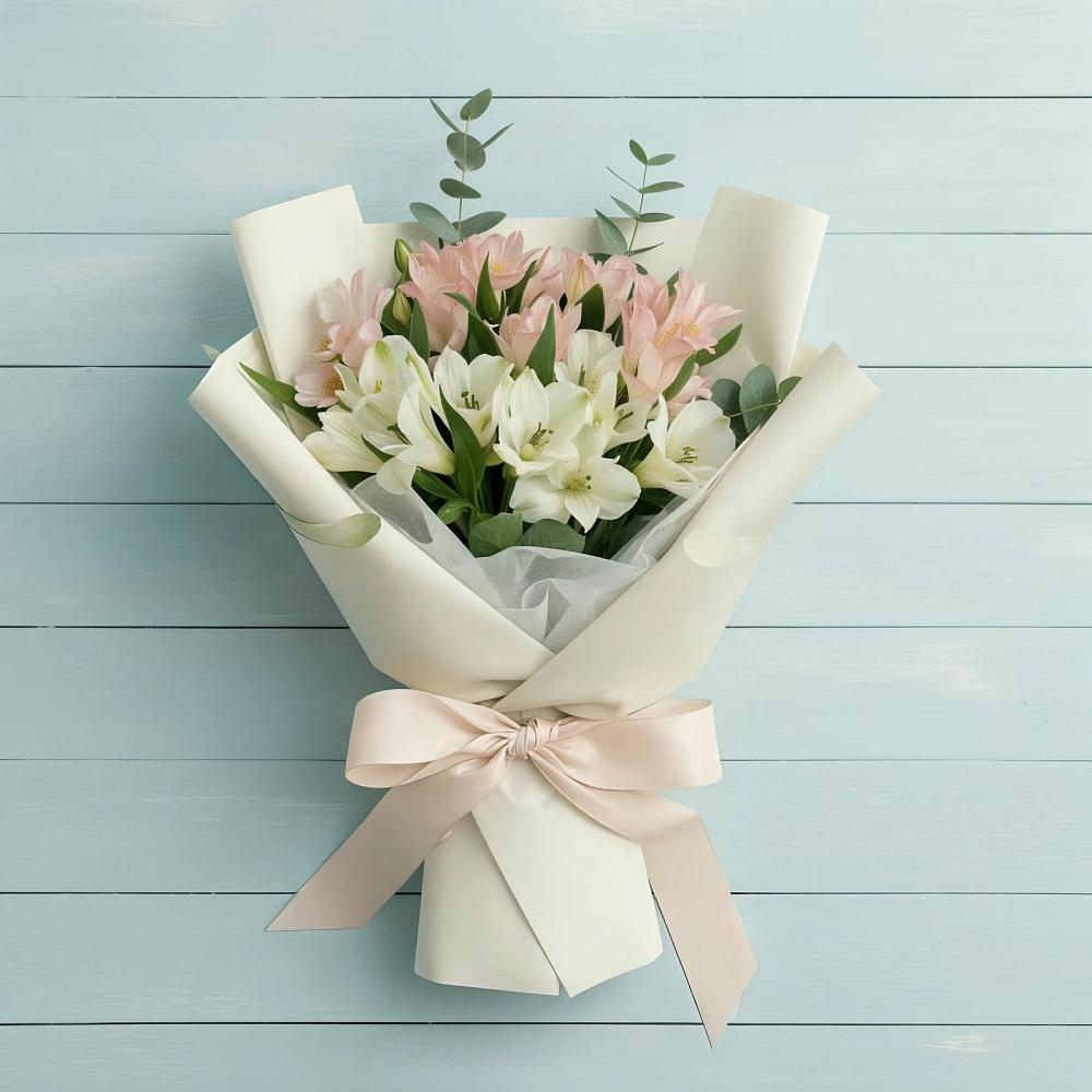 Букет цветов из: Альстромерии во Фряново