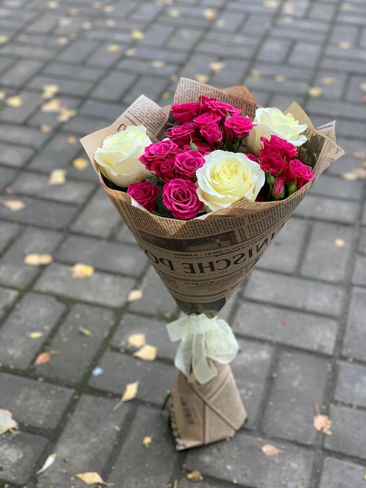 Букет цветов из: Розы во Фряново